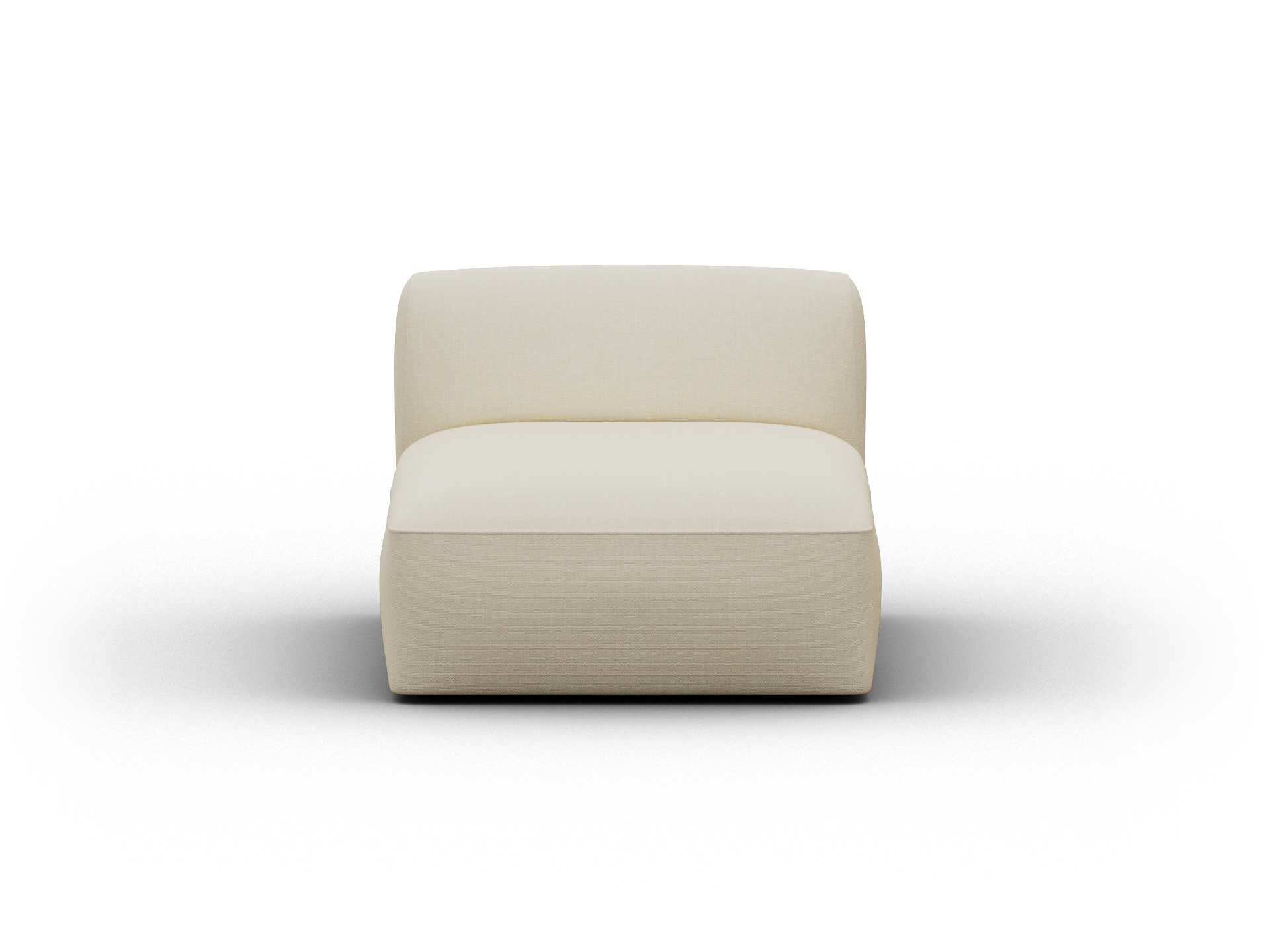 Torquay Modular Sofa Section - Extra Wide / Chaise / Pearl Moon