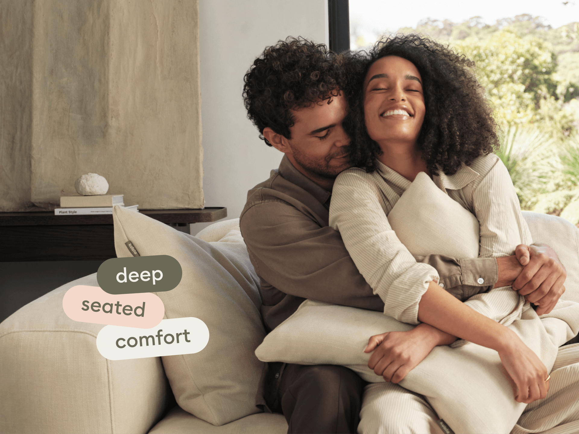 Torquay Modular Sofa - Pearl Moon / 6 Sections / Regular