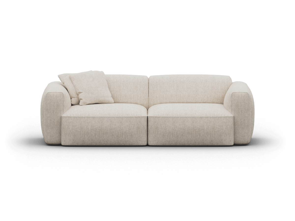 Torquay Modular Sofa - Silver Sand (Luxe edition) / 2 Sections / Extra Wide