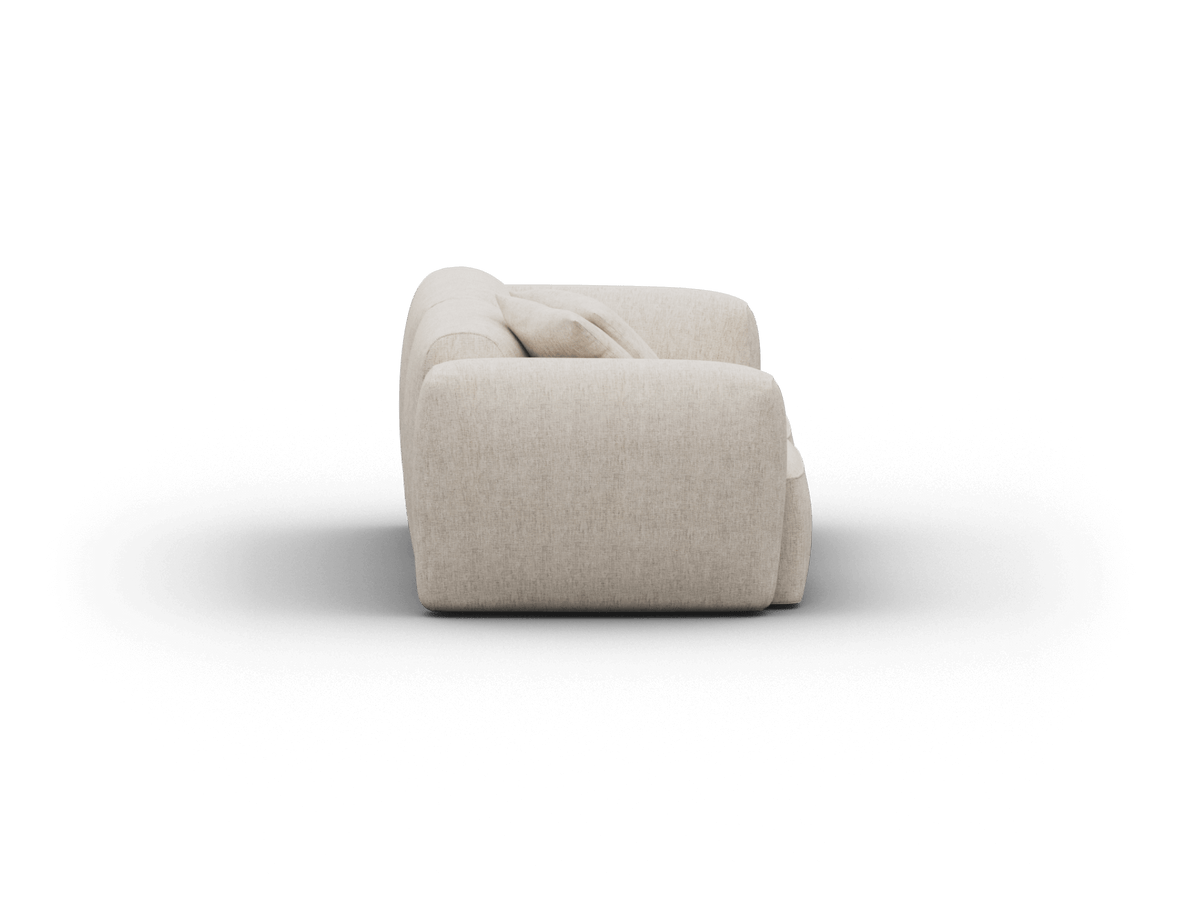 Torquay Modular Sofa - Silver Sand (Luxe edition) / 2 Sections / Extra Wide