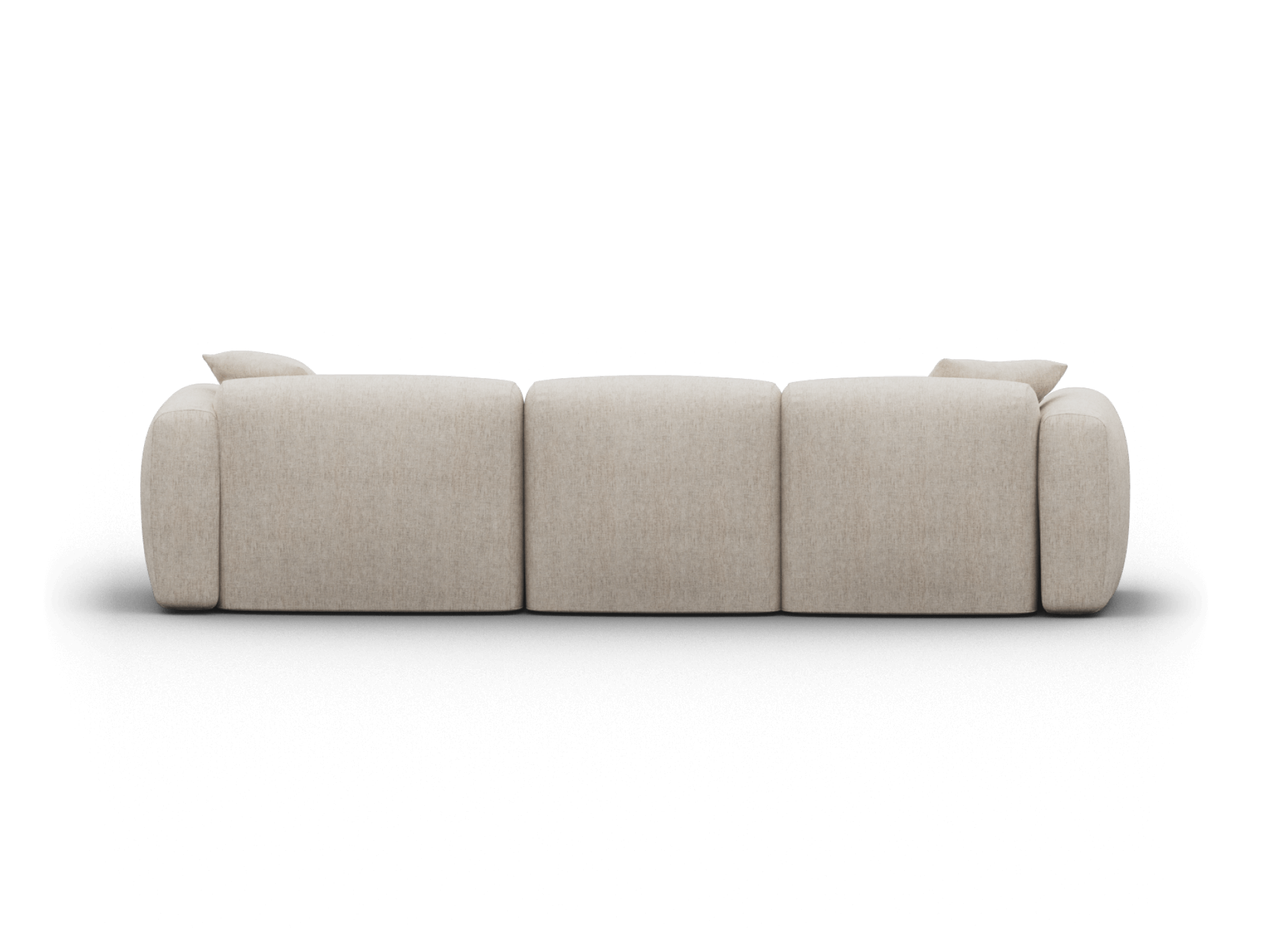 Torquay Modular Sofa - Regular / 3 Sections / Silver Sand (Luxe edition)