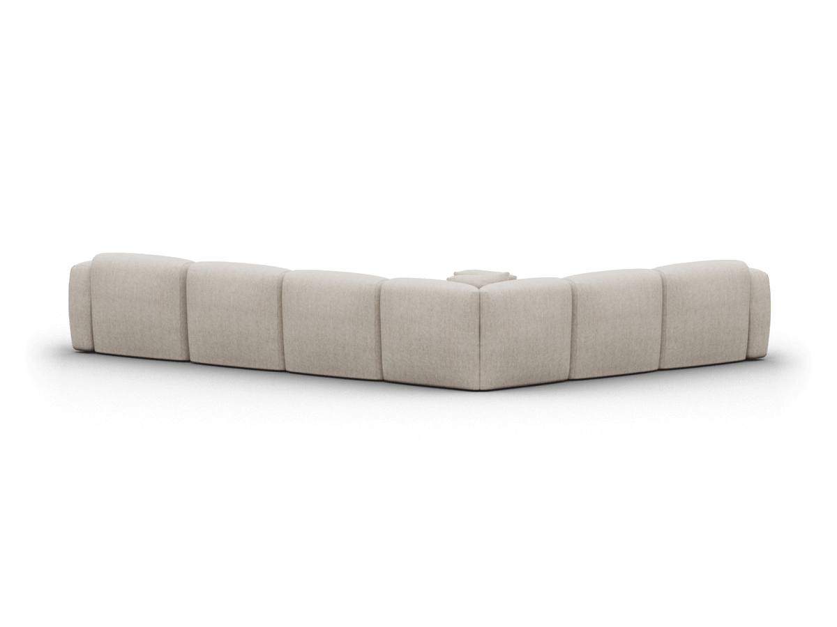 Torquay Modular Sofa - Silver Sand (Luxe edition) / 6 Sections / Extra Wide