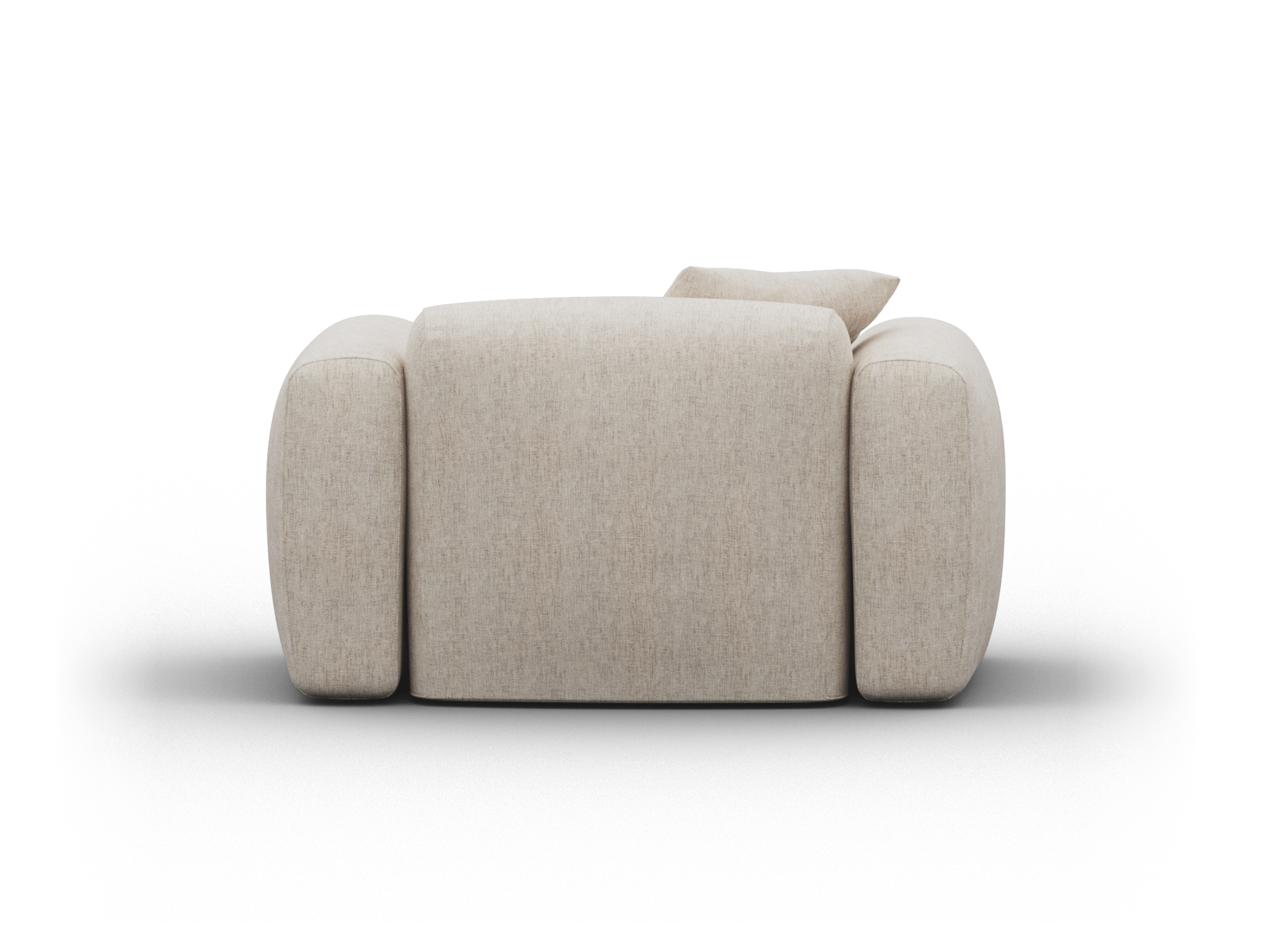 Torquay Modular Armchair - Regular / Silver Sand (Luxe edition)