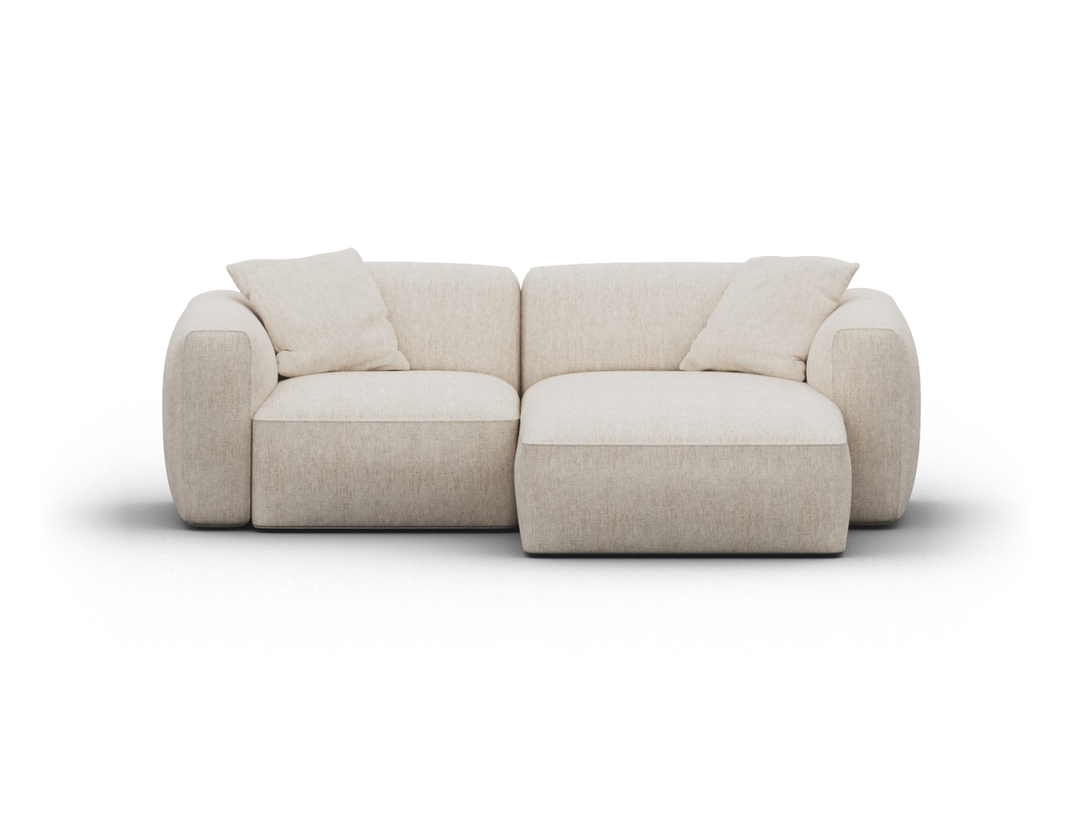 Torquay Modular Sofa Cover Packs - Silver Sand (Luxe edition) / 2 Sections / Regular
