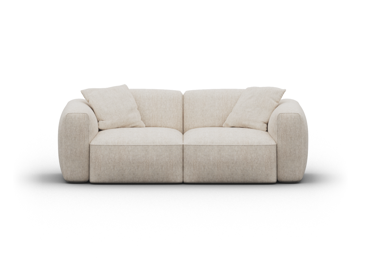 Torquay Modular Sofa Cover Packs - Silver Sand (Luxe edition) / 2 Sections / Regular