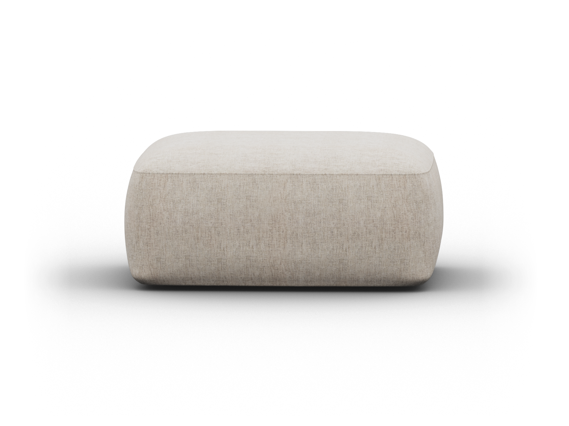 Torquay Modular Ottoman - Extra Wide / Silver Sand (Luxe edition)