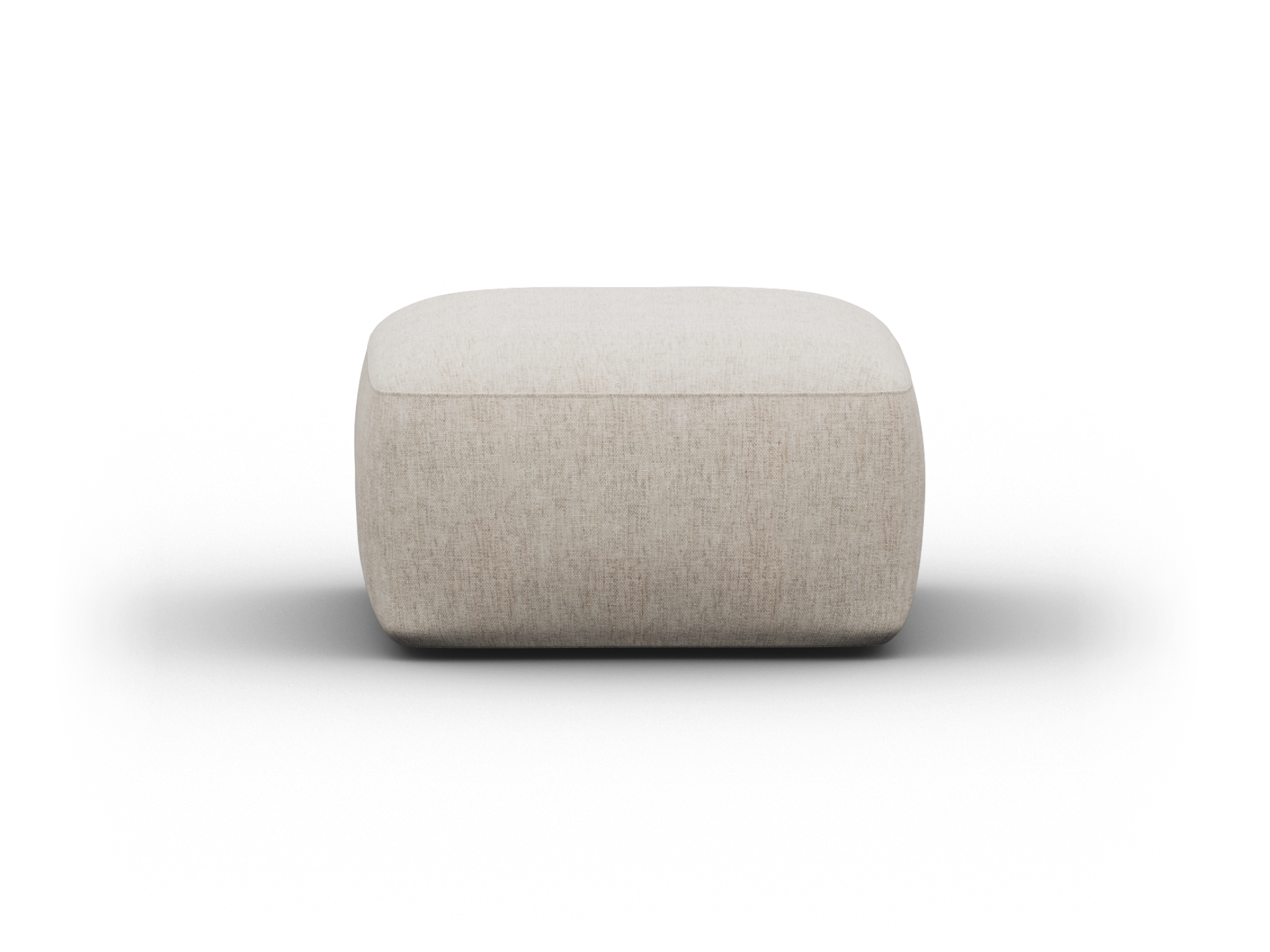 Torquay Modular Ottoman - Extra Wide / Silver Sand (Luxe edition)