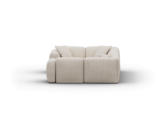 Torquay Modular Sofa - U Shape / Regular / 6 Sections / Silver Sand (Luxe edition)