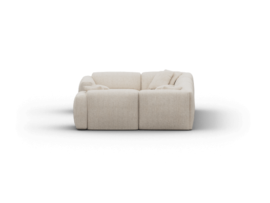 Torquay Modular Sofa - Silver Sand (Luxe edition) / 6 Sections / Extra Wide