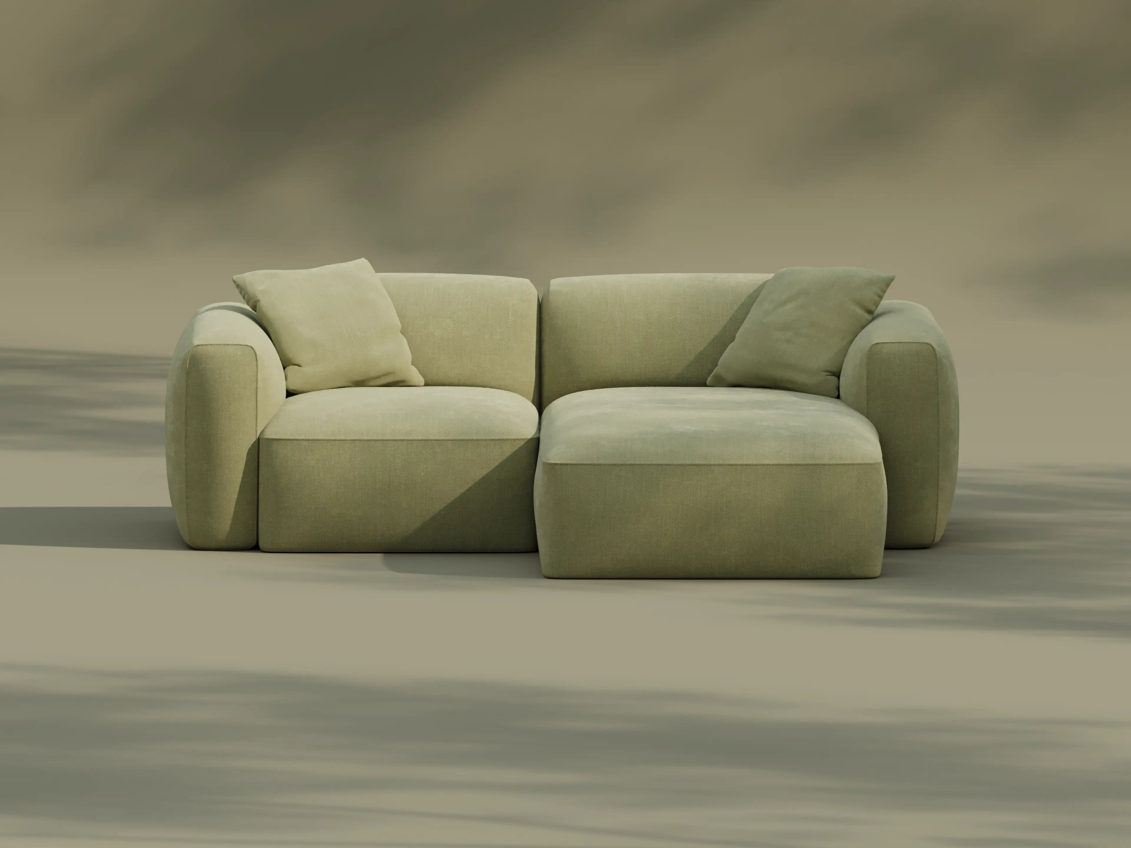 Torquay Modular Sofa - Australia 01 (Pantone) / 2 Sections / Regular