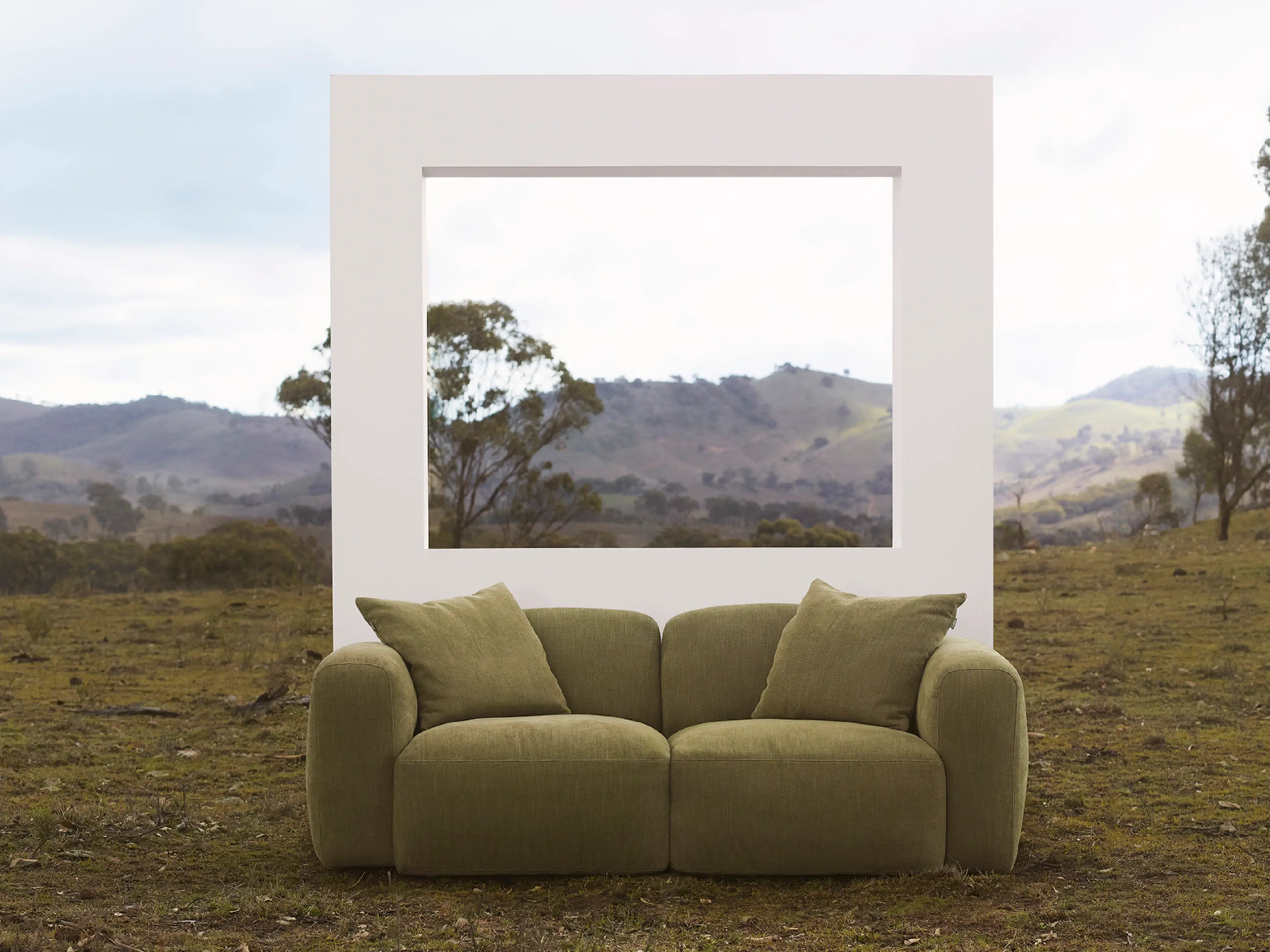 Torquay Modular Sofa - Australia 01 (Pantone) / 2 Sections / Regular