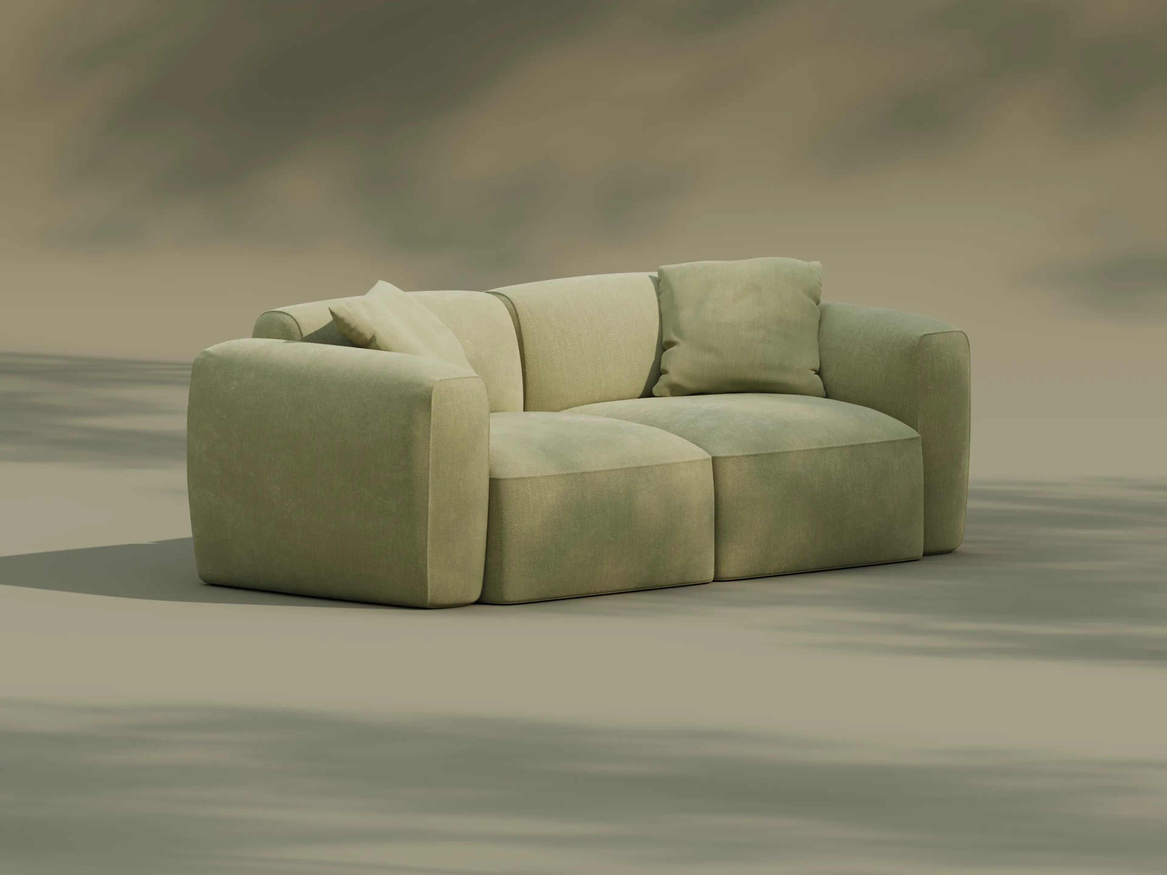 Torquay Modular Sofa - Australia 01 (Pantone) / 2 Sections / Regular