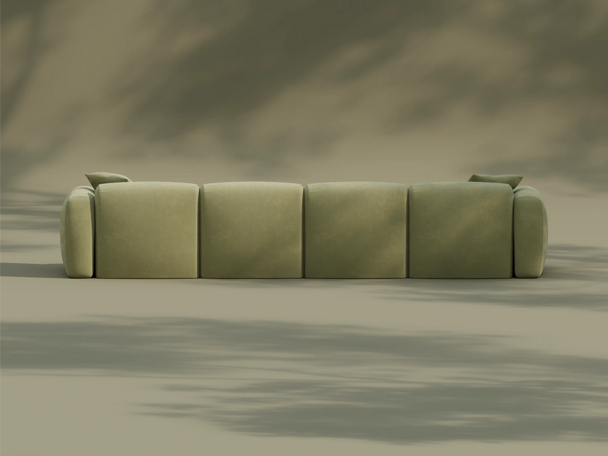 Torquay Modular Sofa - Australia 01 (Pantone) / 4 Sections / Regular