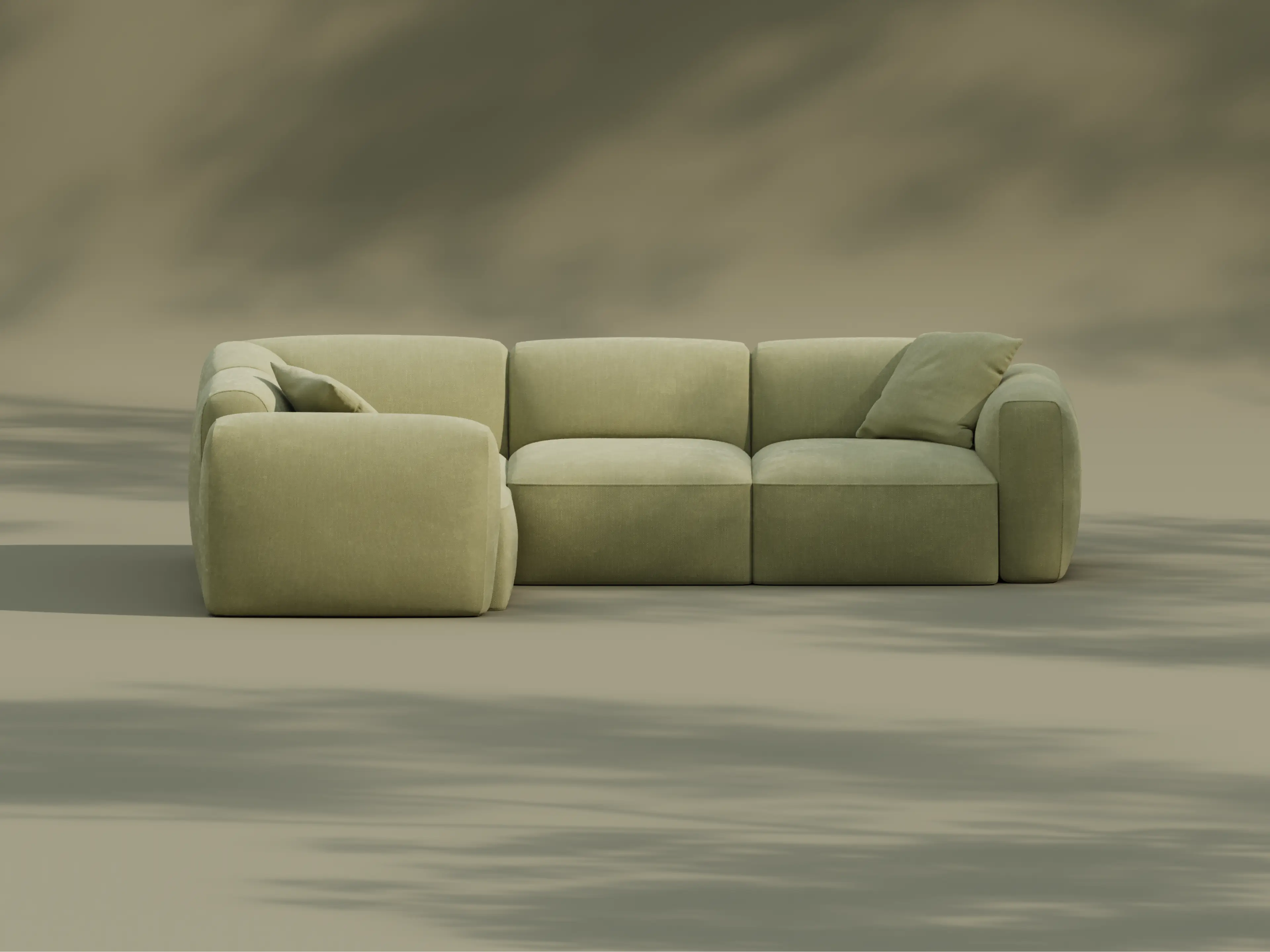 Torquay Modular Sofa - Australia 01 (Pantone) / 4 Sections / Regular