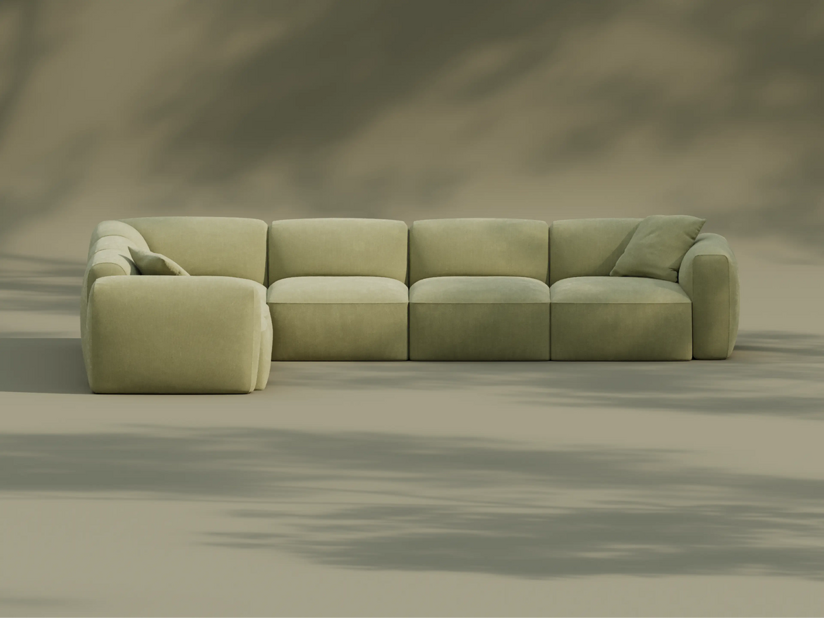 Torquay Modular Sofa - Australia 01 (Pantone) / 6 Sections / Regular