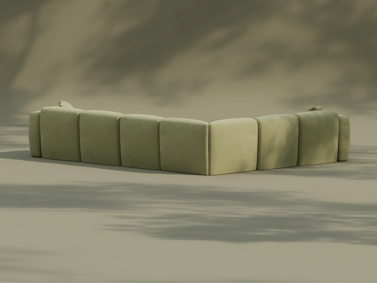 Torquay Modular Sofa - Australia 01 (Pantone) / 6 Sections / Regular