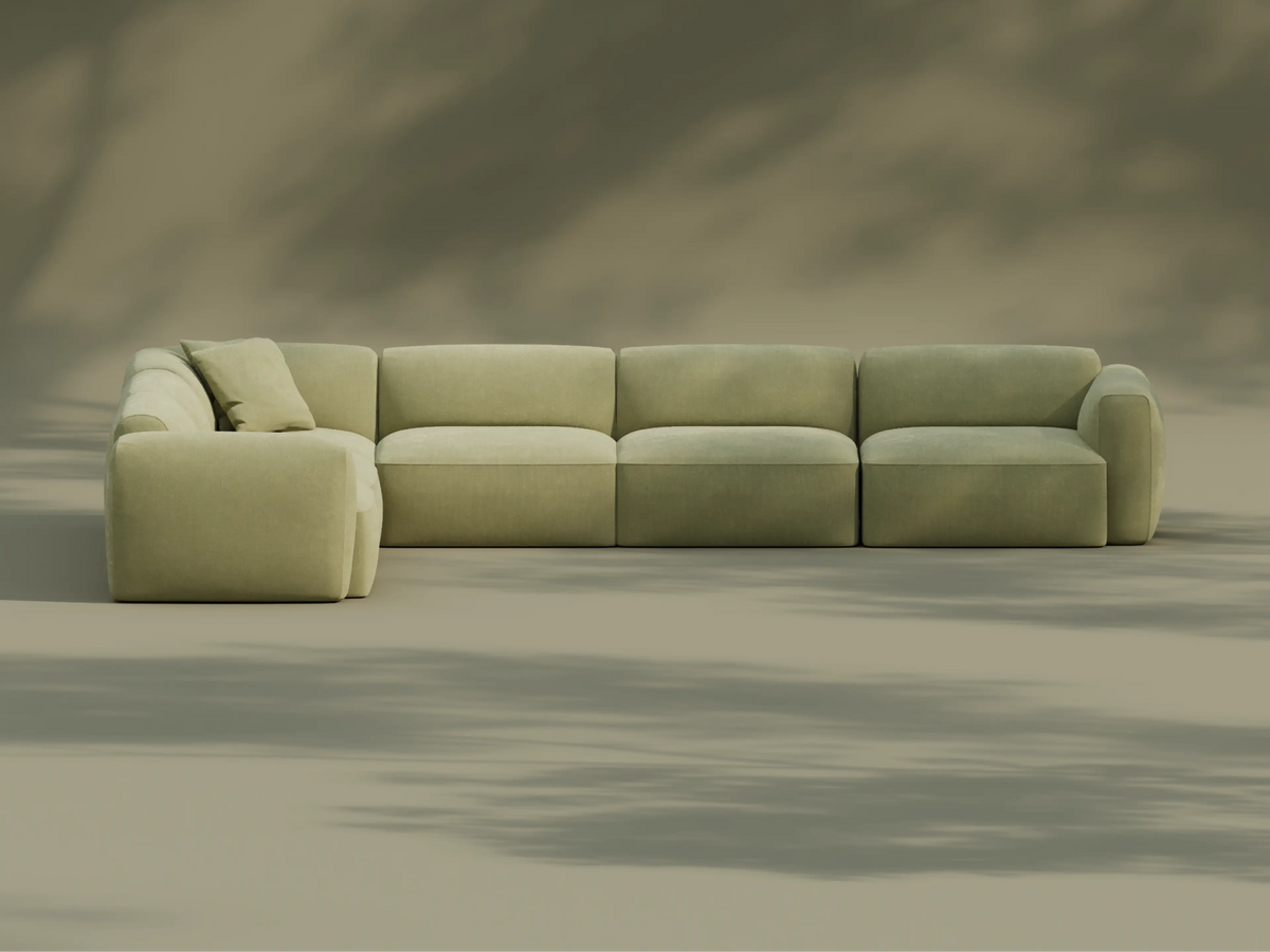Torquay Modular Sofa - Australia 01 (Pantone) / 6 Sections / Extra Wide