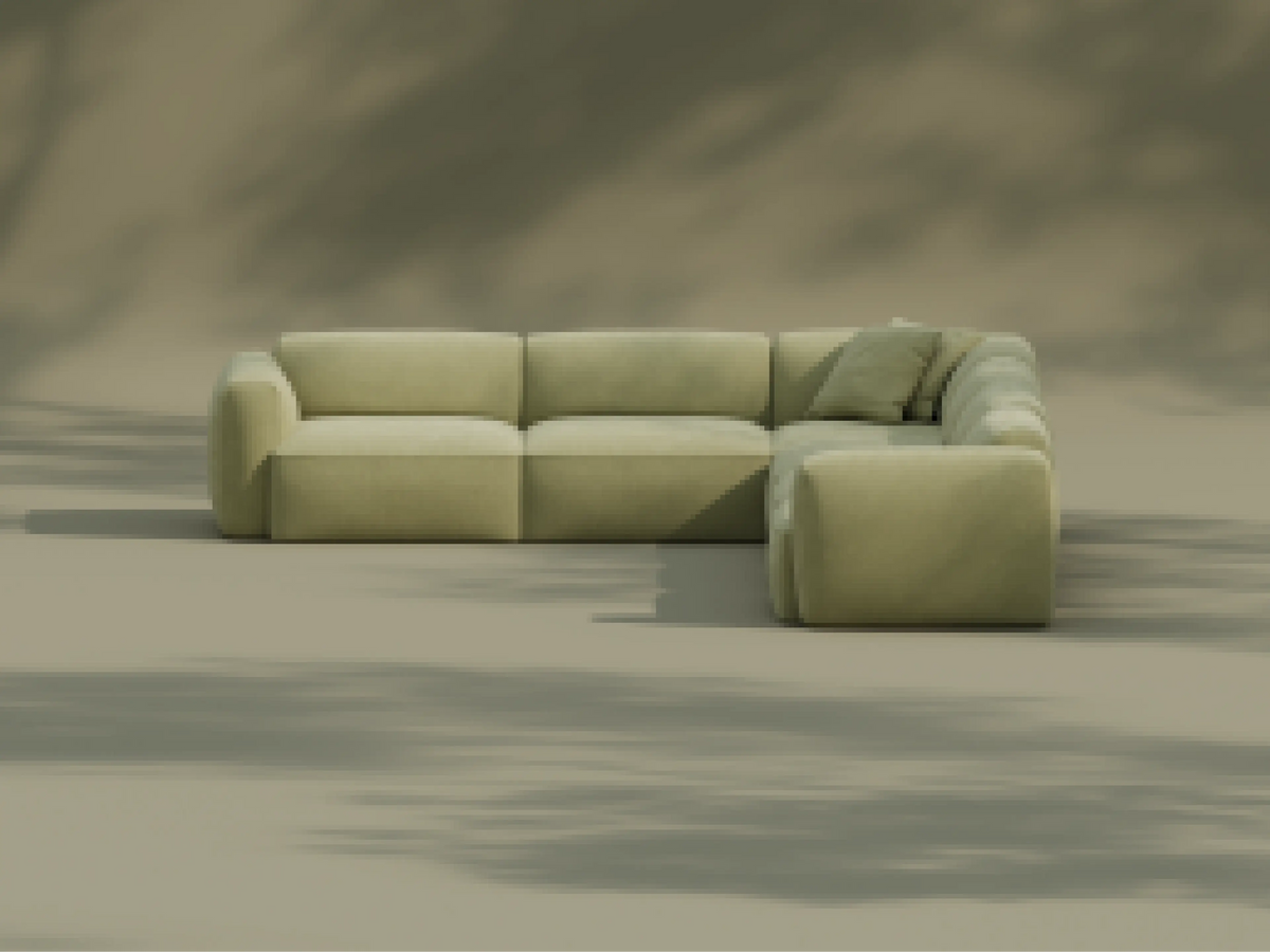 Torquay Modular Sofa - Australia 01 (Pantone) / 6 Sections / Extra Wide