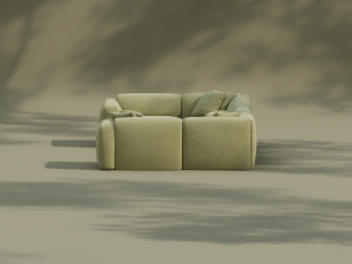 Torquay Modular Sofa - Australia 01 (Pantone) / 6 Sections / Extra Wide