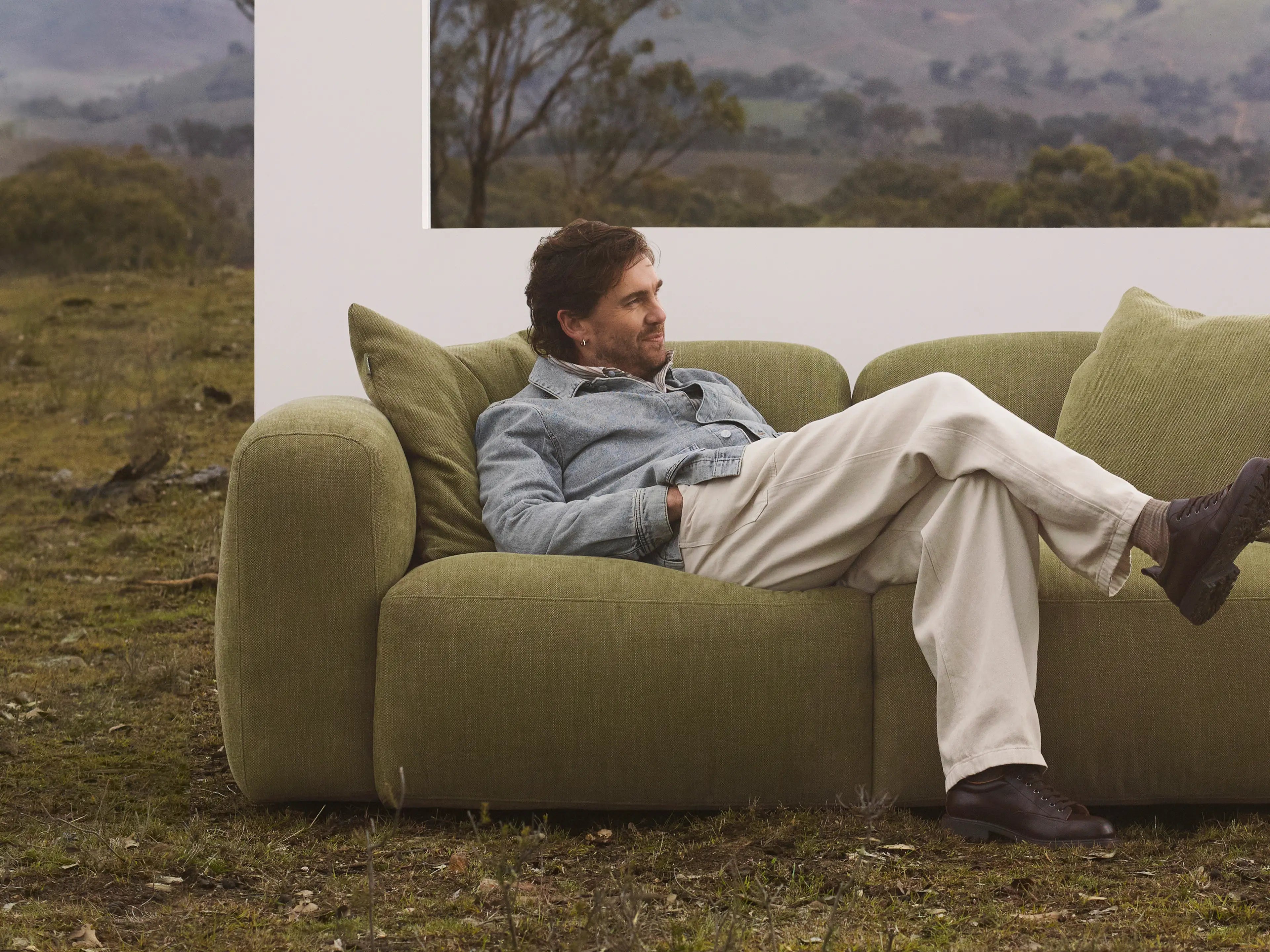 Torquay Modular Sofa Cover Packs - Australia 01 (Pantone) / 2 Sections / Regular