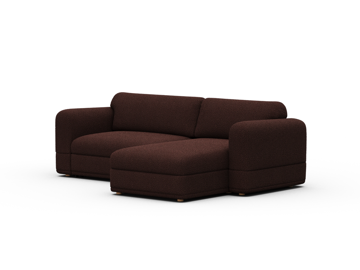 Wanda Sofa Bed [2nd Gen] - Burnt Mulberry (Luxe edition) / 3.5-Seater (Queen)