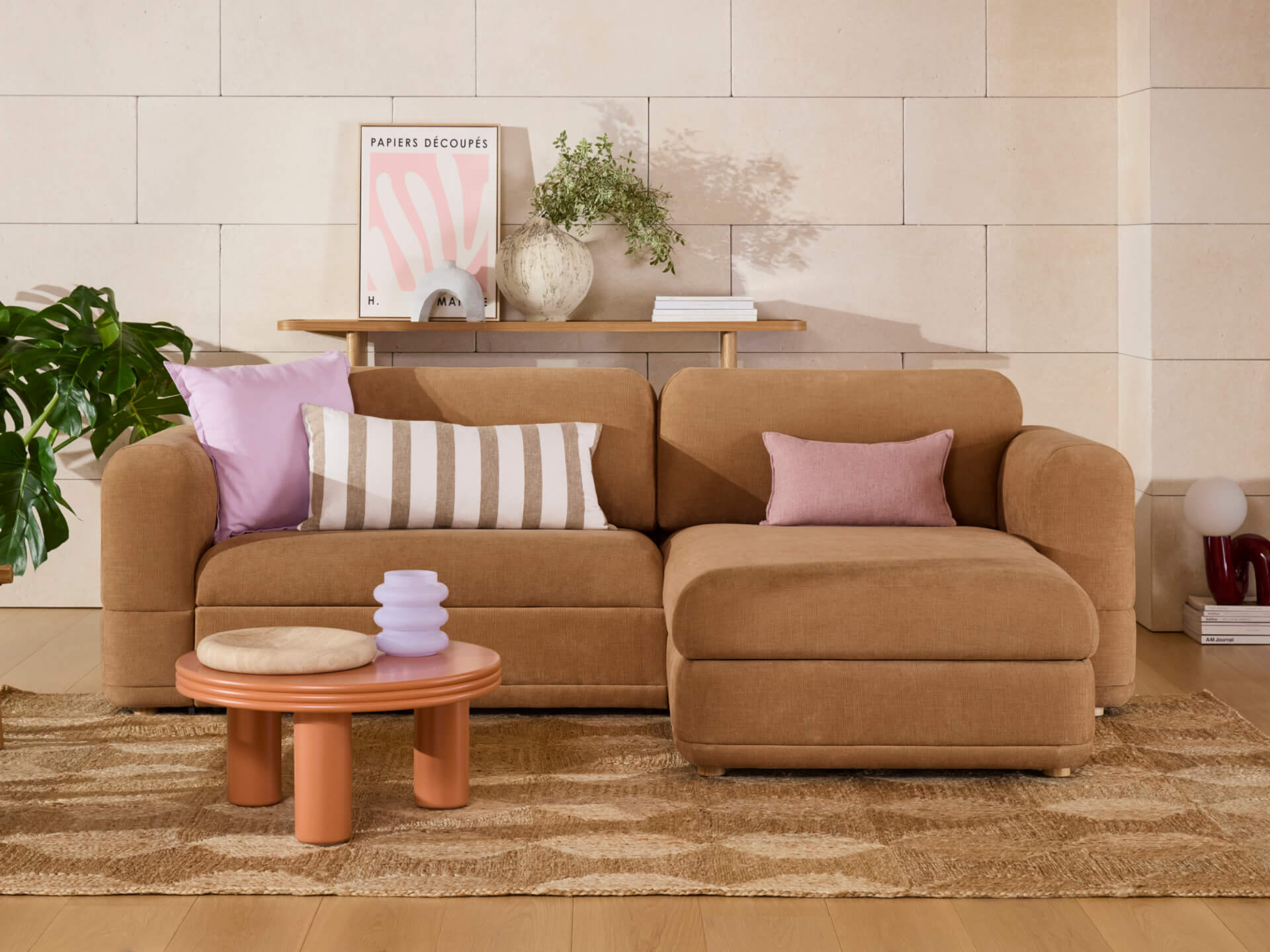 Wanda Sofa Bed [2nd Gen] - 3.5-Seater (Queen) / Bronzed Aussie