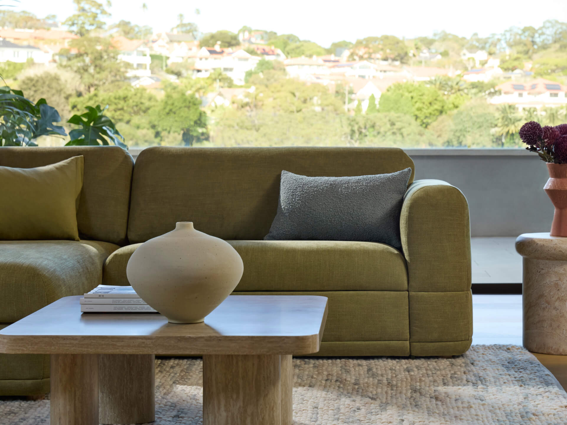 Wanda Sofa Bed [2nd Gen] - 3.5-Seater (Queen) / Olive Butter