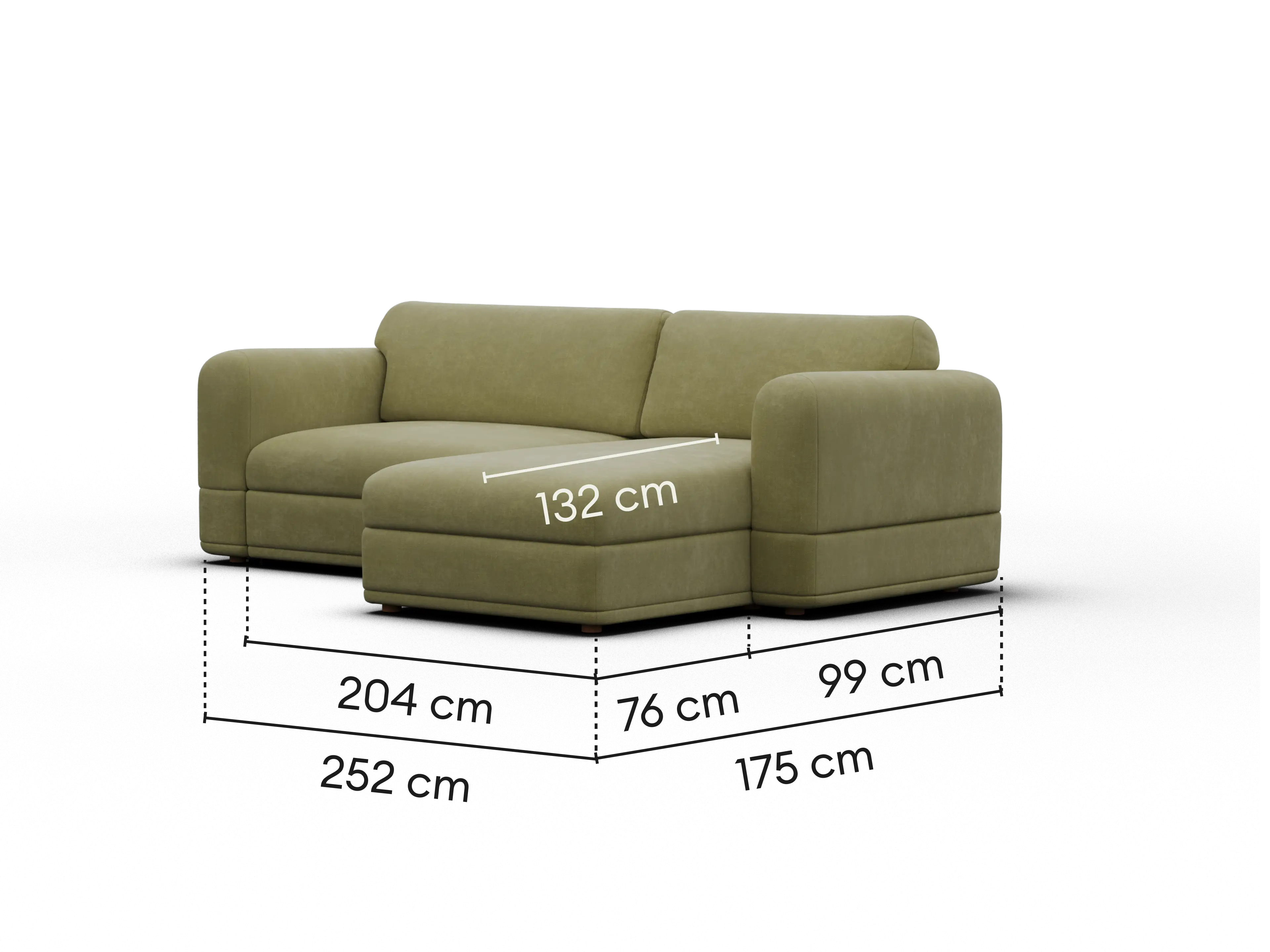 Wanda Sofa Bed [2nd Gen] - Australia 01 (Pantone) / 3.5-Seater (Queen)