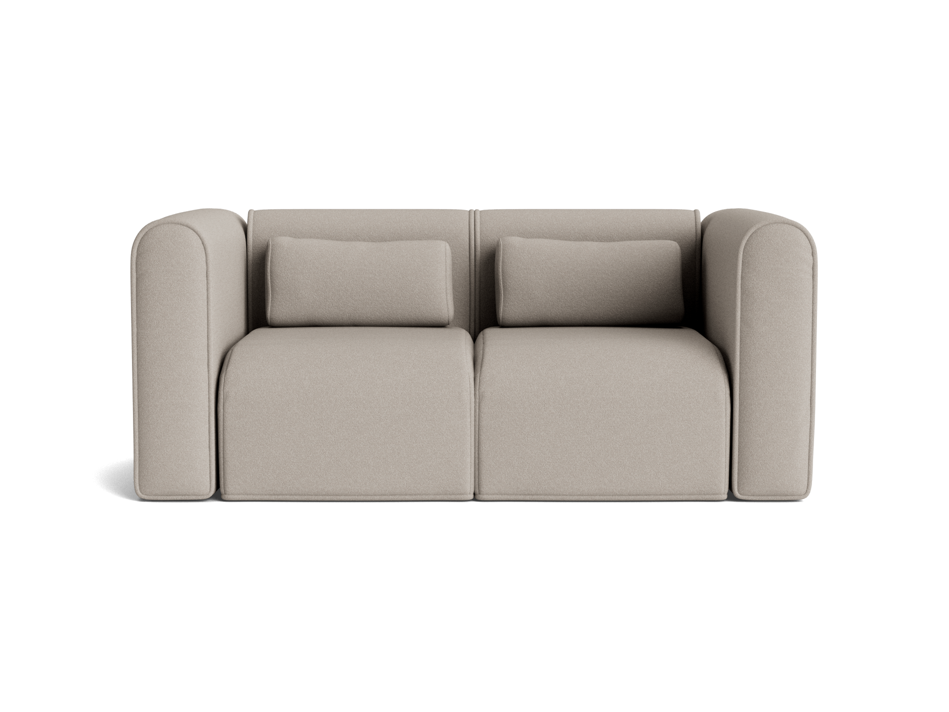 Bangalow Modular Sofa - Sofa / 2-Seater / Morning Grey